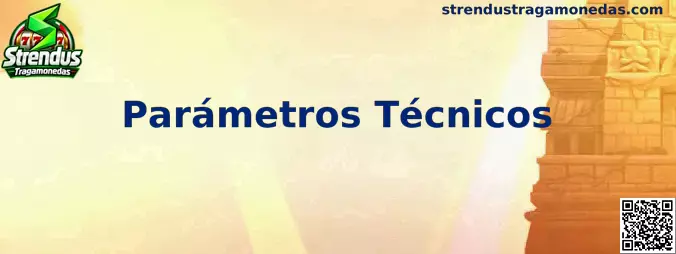 Interfaz de parámetros técnicos de tragamonedas en línea