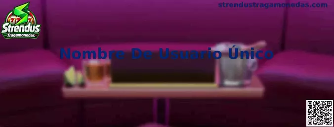 Guía visual para elegir un Nombre De Usuario Único en Strendus Tragamonedas