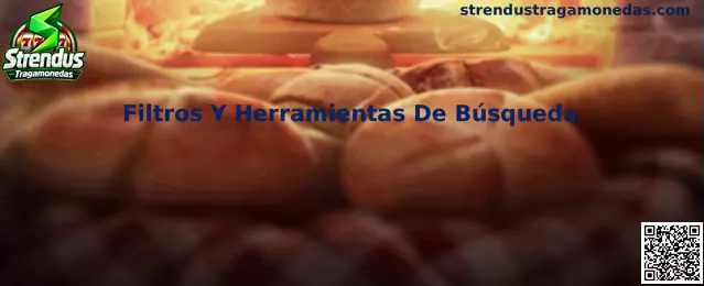 Filtros y herramientas de búsqueda para organizar el catálogo de Strendus Tragamonedas