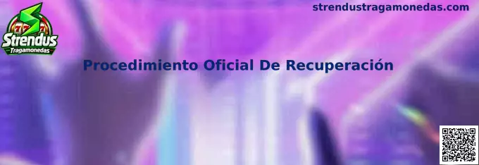 Guía visual del procedimiento oficial de recuperación de acceso en Strendus Tragamonedas